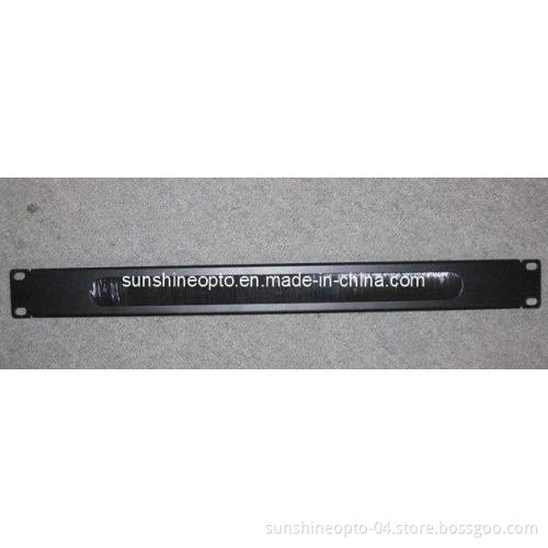 Brush Panel 1U 19" (S-BP1U)